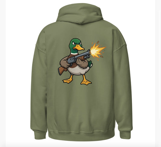 Mallard Drake w/ Shotgun Hoodie